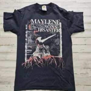 Vintage Maylene And The Sons Of Disaster- Heavy Metal Graphic Tee Sz SMALL
